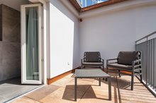 EA Hotel Moment - terrace by the staircase